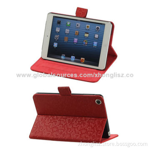 High quality PU leather case for iPad mini